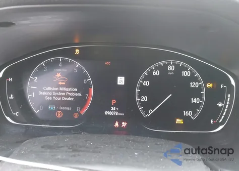 2018 Honda Accord Touring из США, поврежденный, VIN 1HGCV1F93JA020329